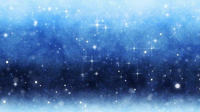 Sparkling night sky glitter. Christmas or New Year celebration. Abstract star light background. Loop video.(124)