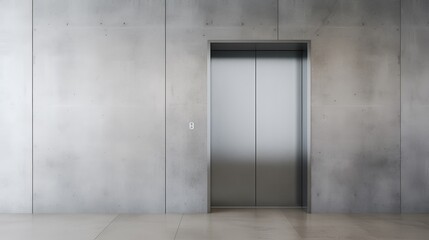 Modern Concrete Elevator