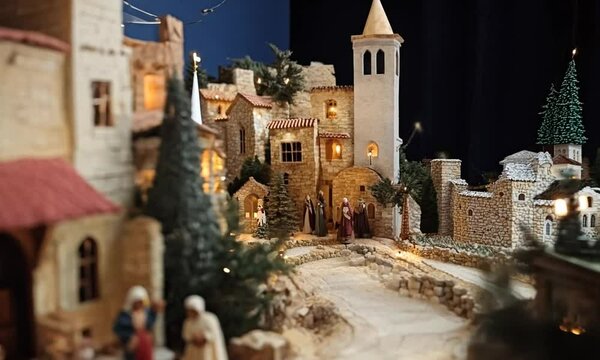 Chistmas Stable In Bethlehem