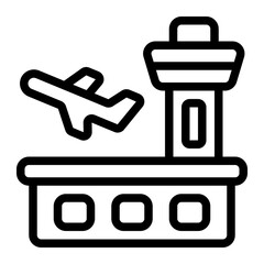 Airport Line Icon