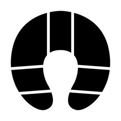 Baby Pillow Solid Icon