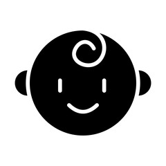 Baby Solid Icon