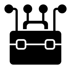 Briefcase Solid Icon