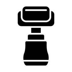 Cloth Roller Solid Icon