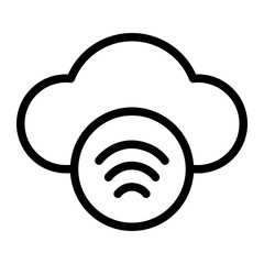 Cloud Line Icon