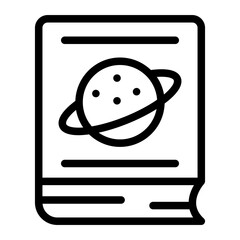 Document Space Line Icon