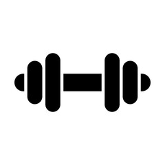 Dumbbell Solid Icon