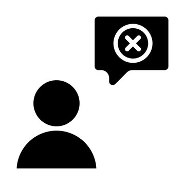 Opinion Solid Icon