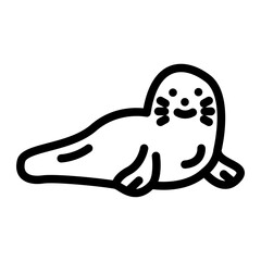 Seals Line Icon