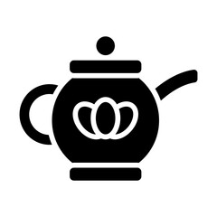 Teapot Solid Icon