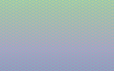 青海波の背景素材