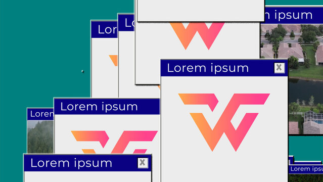 90s Personal Computer Screen Slideshow 19 1:1 16:9 9:16