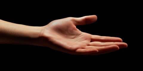 Fototapeta premium Hand in Focus - Close-Up