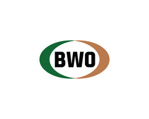 BWO logo design vector template. BWO