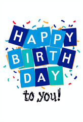 Happy Birthday To You Card