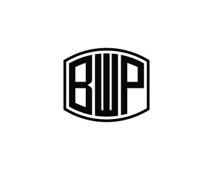 BWP logo design vector template. BWP