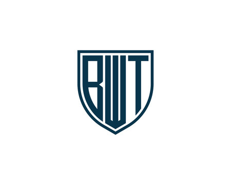 BWT Logo design vector template. BWT