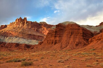 Sunset Point in Capitol Reef National Park in Utah.