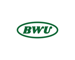 BWU logo design vector template. BWU