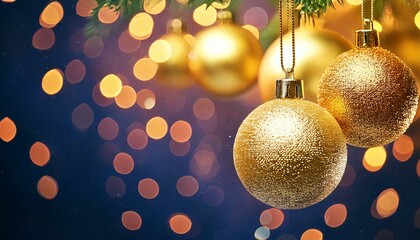 bolas navide&ntilde;as doradas