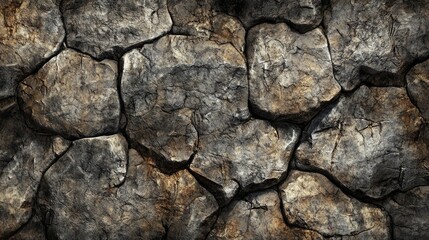 Fototapeta premium Textured Rock Surface Ideal for Backgrounds and Designs