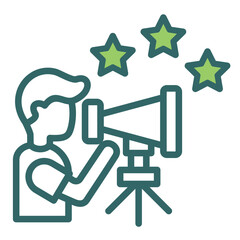 Stargazing Icon