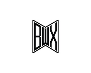 BWX logo design vector template. BWX