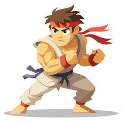 practice on white background