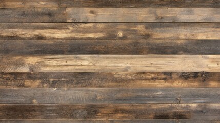 Naklejka premium Rustic Wooden Plank Background Texture for Design