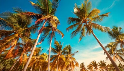 palmeras en la playa