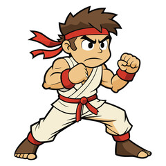 practice on white background