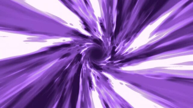 4D background. Background with a sense of speed. Radiant light and flames. Purple.