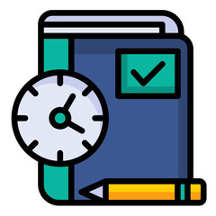 Obraz premium Agenda Icon