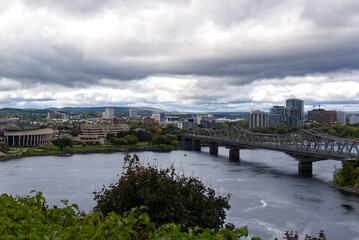 Ottawa - Alexandra Bridge from Parliament Hill