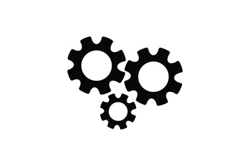 Gear icon vector logo design template