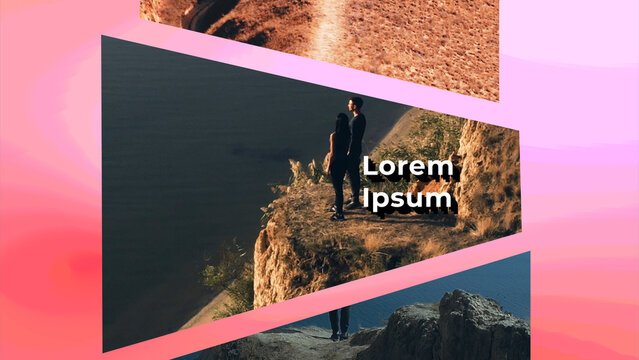 Modern Media Text Vertical Horizontal Slideshow 22 1:1 16:9 9:16