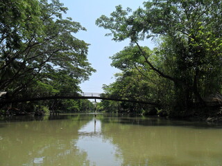 Small bridge at Dhalahar, Nesarabad, Pirojpur, Barisal, Bangladesh