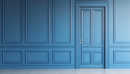 Obraz premium Minimalist and unique interior design in the house