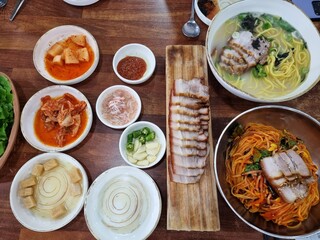 제주도 고기국수&돔배고기