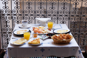 Fes Medina breakfast