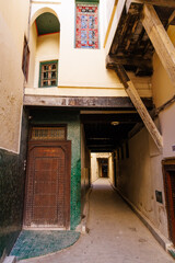 Street photos in Fes Medina of Morocco