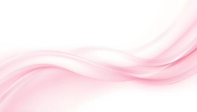 A simple abstract vector design featuring smooth pink gradient lines, curves, and waves on a clean white backdrop. The elegant lines create a flowing and dynamic composition, perfect for use as a back