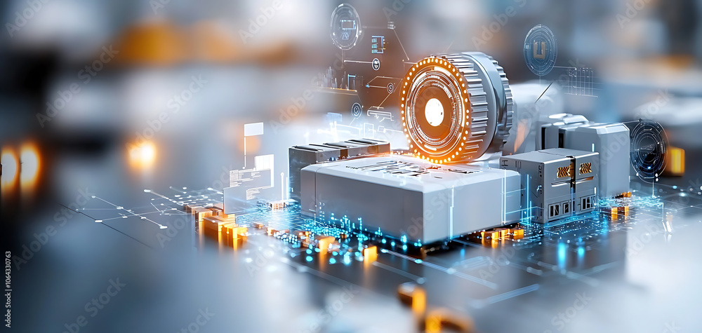 Poster optimize your logistics hub with cost-saving digital strategies to enhance efficiency and reduce exp