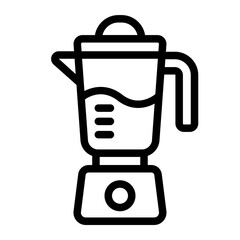 Blender Line Icon