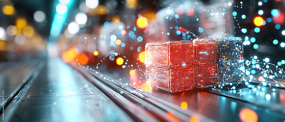 Poster enhance your business operations by implementing real-time supply chain tracking on laptop screens f