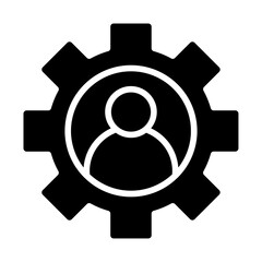 Edit Profile Solid Icon