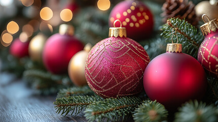 Obraz premium christmas, xmas, box, tree, present, fireplace, anniversary