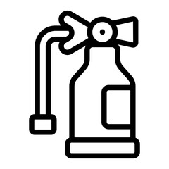 Fire Extinguisher Line Icon