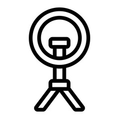 LED Light Line Icon