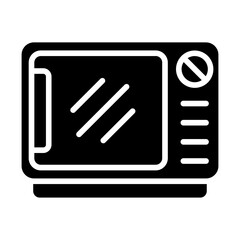 Microwave Solid Icon